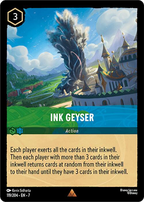 Ink Geyser (119/204) [Archazia's Island] | L.A. Mood Comics and Games