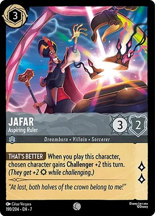 Jafar - Aspiring Ruler (190/204) [Archazia's Island] | L.A. Mood Comics and Games