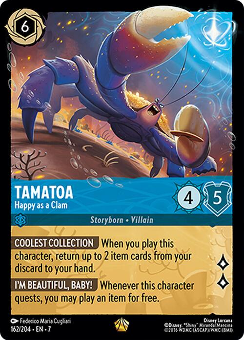 Tamatoa - Happy as a Clam (162/204) [Archazia's Island] | L.A. Mood Comics and Games