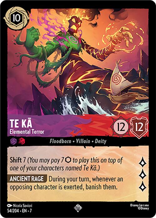 Te Ka - Elemental Terror (54/204) [Archazia's Island] | L.A. Mood Comics and Games