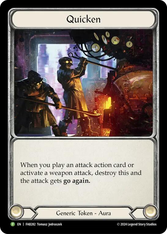 Quicken [FAB282] (Promo)  Cold Foil | L.A. Mood Comics and Games