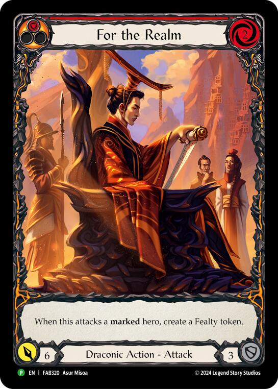 For the Realm [FAB320] (Promo)  Rainbow Foil | L.A. Mood Comics and Games