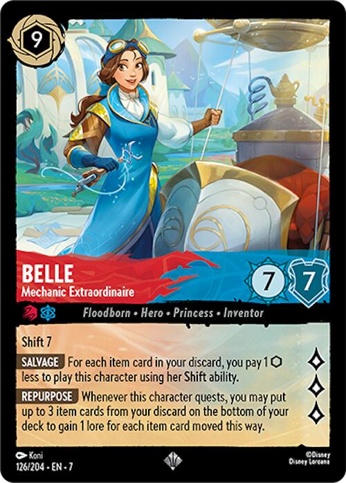Belle - Mechanic Extraordinaire (126/204) [Archazia's Island] | L.A. Mood Comics and Games