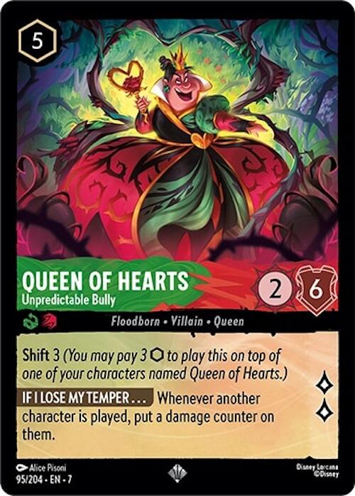 Queen of Hearts - Unpredictable Bully (95/204) [Archazia's Island] | L.A. Mood Comics and Games