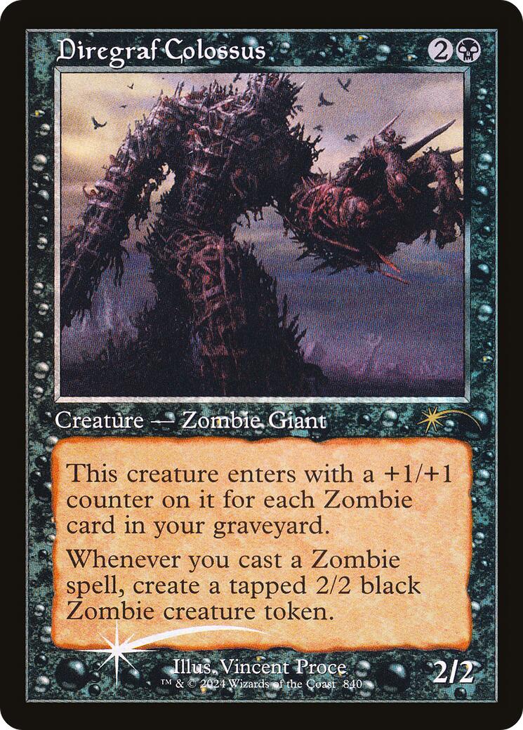 Diregraf Colossus (Retro Frame) [Secret Lair Drop Series] | L.A. Mood Comics and Games