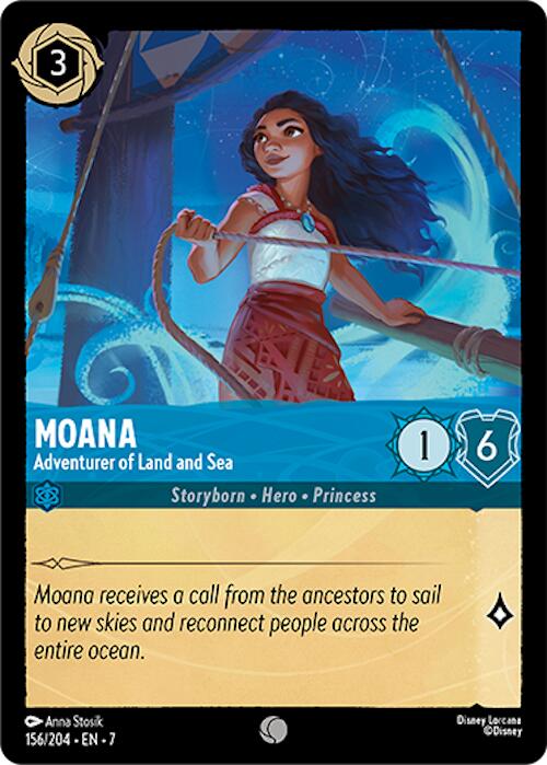 Moana - Adventurer of Land and Sea (156/204) [Archazia's Island] | L.A. Mood Comics and Games