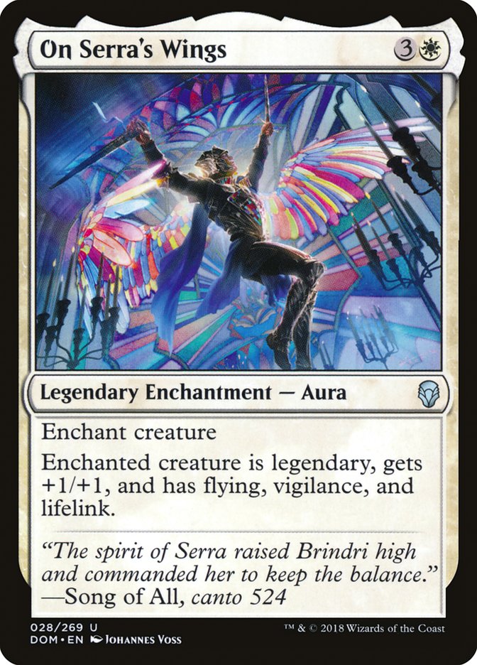 On Serra's Wings [Dominaria] | L.A. Mood Comics and Games