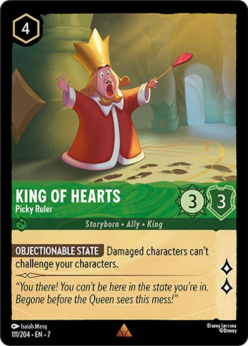 King of Hearts - Picky Ruler (111/204) [Archazia's Island] | L.A. Mood Comics and Games