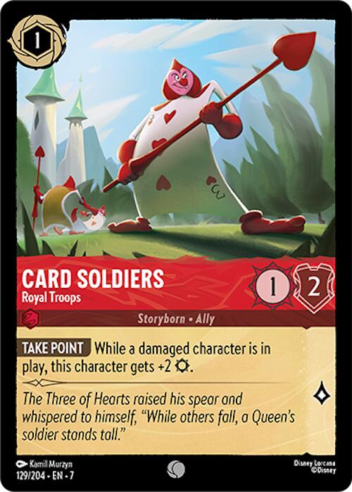 Card Soldiers - Royal Troops (129/204) [Archazia's Island] | L.A. Mood Comics and Games