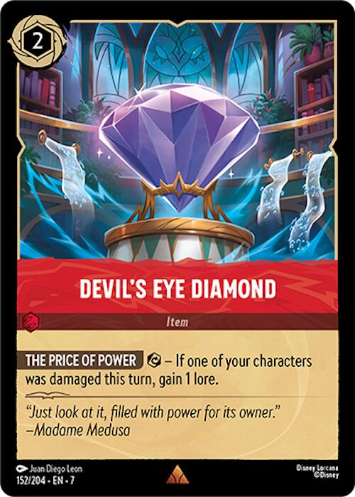 Devil's Eye Diamond (152/204) [Archazia's Island] | L.A. Mood Comics and Games
