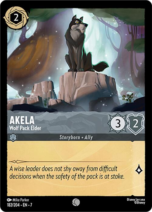 Akela - Wolf Pack Elder (182/204) [Archazia's Island] | L.A. Mood Comics and Games