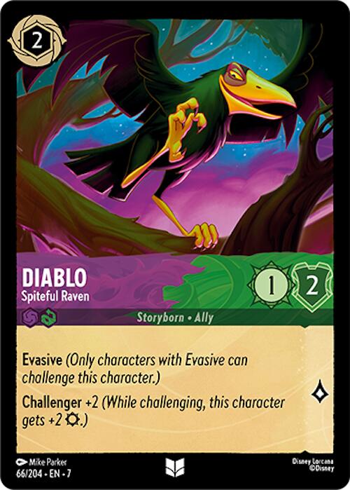 Diablo - Spiteful Raven (66/204) [Archazia's Island] | L.A. Mood Comics and Games
