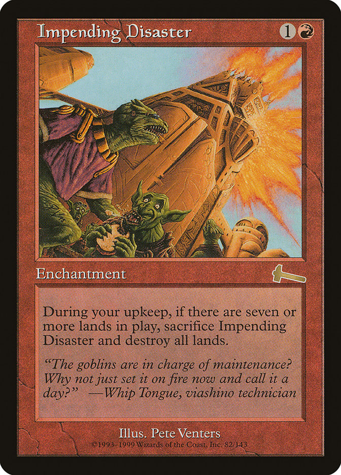 Impending Disaster [Urza's Legacy] | L.A. Mood Comics and Games