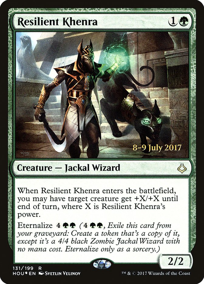 Resilient Khenra [Hour of Devastation Prerelease Promos] | L.A. Mood Comics and Games
