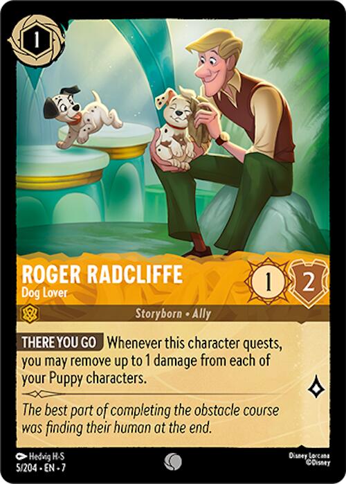 Roger Radcliffe - Dog Lover (5/204) [Archazia's Island] | L.A. Mood Comics and Games