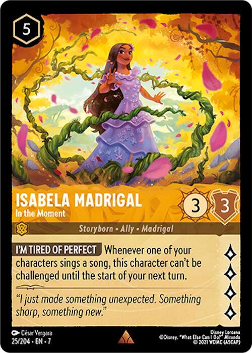 Isabela Madrigal - In the Moment (25/204) [Archazia's Island] | L.A. Mood Comics and Games