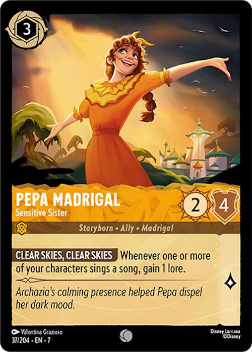 Pepa Madrigal - Sensitive Sister (37/204) [Archazia's Island] | L.A. Mood Comics and Games