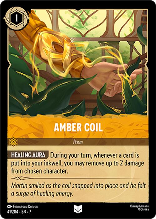 Amber Coil (41/204) [Archazia's Island] | L.A. Mood Comics and Games