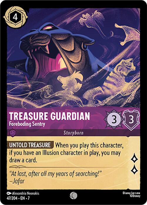 Treasure Guardian - Foreboding Sentry (47/204) [Archazia's Island] | L.A. Mood Comics and Games