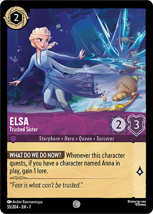 Elsa - Trusted Sister (55/204) [Archazia's Island] | L.A. Mood Comics and Games