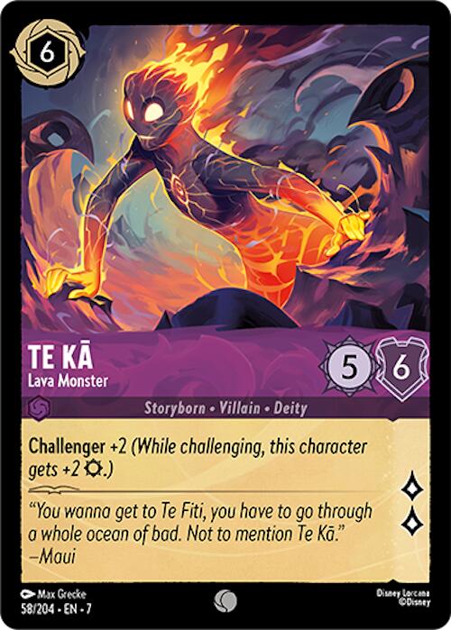 Te Ka - Lava Monster (58/204) [Archazia's Island] | L.A. Mood Comics and Games