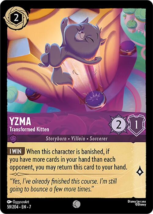 Yzma - Transformed Kitten (59/204) [Archazia's Island] | L.A. Mood Comics and Games