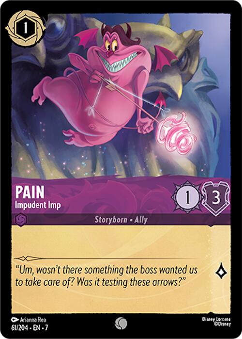Pain - Impudent Imp (61/204) [Archazia's Island] | L.A. Mood Comics and Games