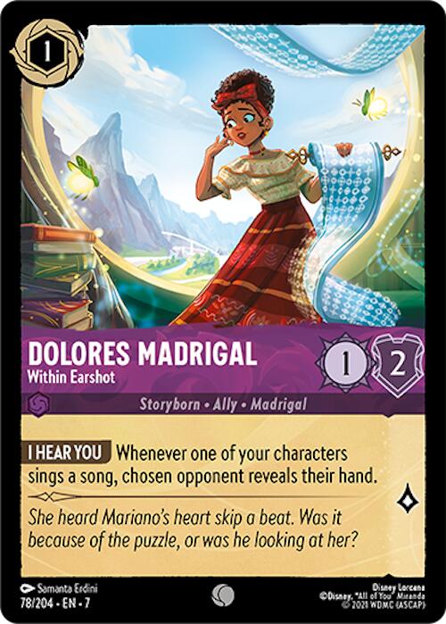 Dolores Madrigal - Within Earshot (78/204) [Archazia's Island] | L.A. Mood Comics and Games