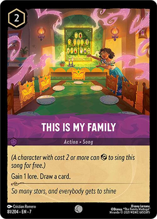 This Is My Family (81/204) [Archazia's Island] | L.A. Mood Comics and Games