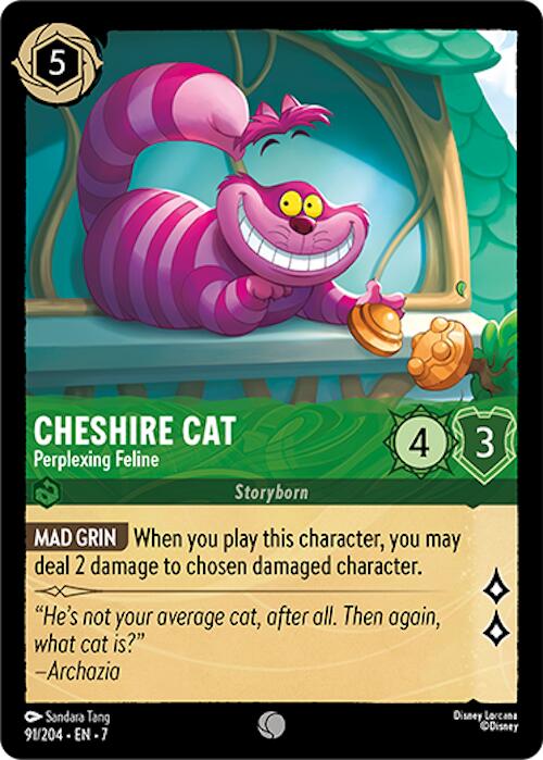 Cheshire Cat - Perplexing Feline (91/204) [Archazia's Island] | L.A. Mood Comics and Games