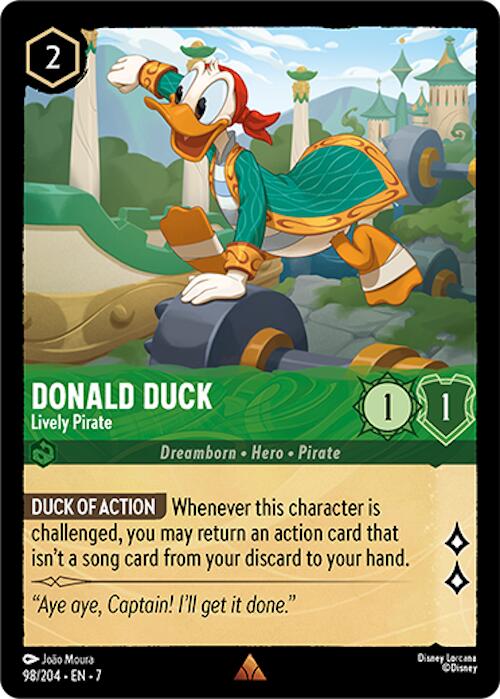 Donald Duck - Lively Pirate (98/204) [Archazia's Island] | L.A. Mood Comics and Games