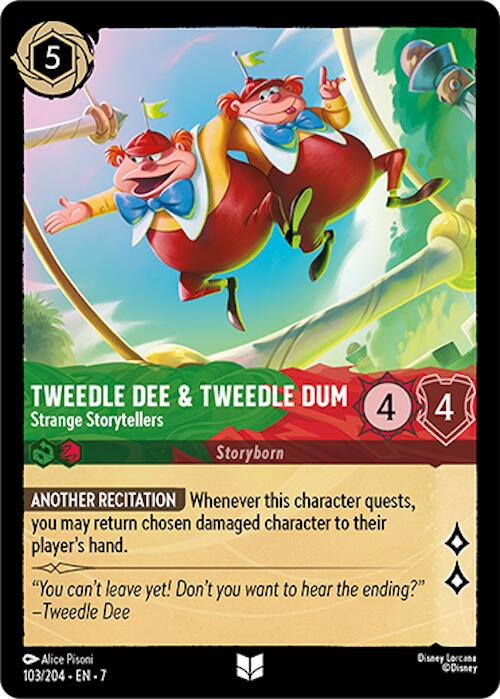 Tweedledee & Tweedledum - Strange Storytellers (103/204) [Archazia's Island] | L.A. Mood Comics and Games