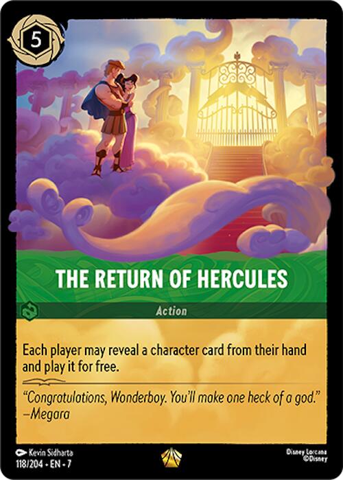The Return of Hercules (118/204) [Archazia's Island] | L.A. Mood Comics and Games