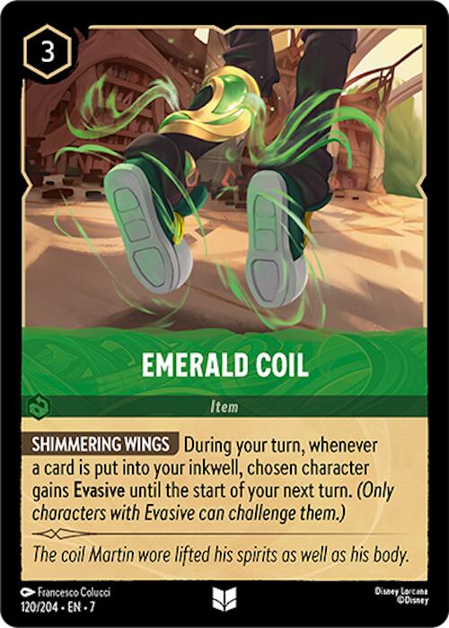 Emerald Coil (120/204) [Archazia's Island] | L.A. Mood Comics and Games