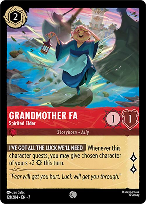Grandmother Fa - Spirited Elder (121/204) [Archazia's Island] | L.A. Mood Comics and Games