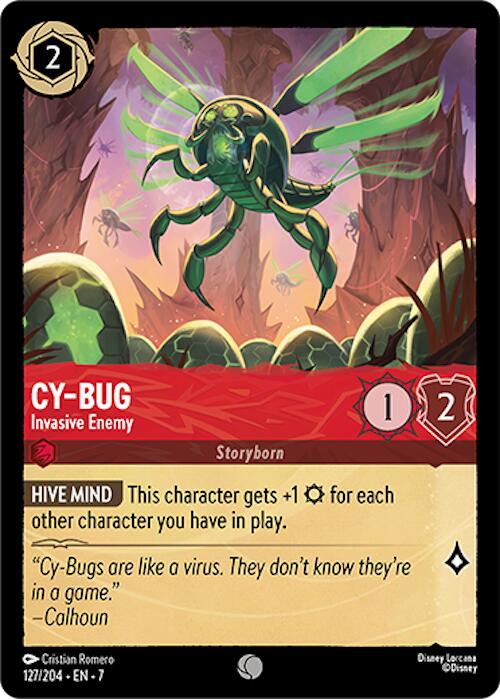 Cy-Bug - Invasive Enemy (127/204) [Archazia's Island] | L.A. Mood Comics and Games
