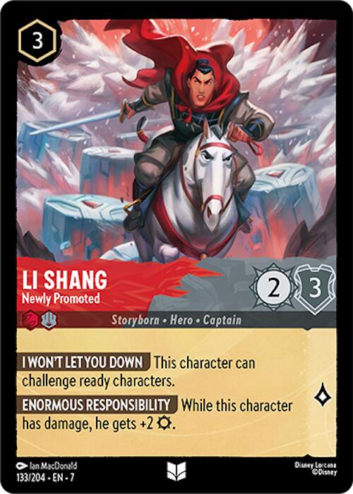 Li Shang - Newly Promoted (133/204) [Archazia's Island] | L.A. Mood Comics and Games