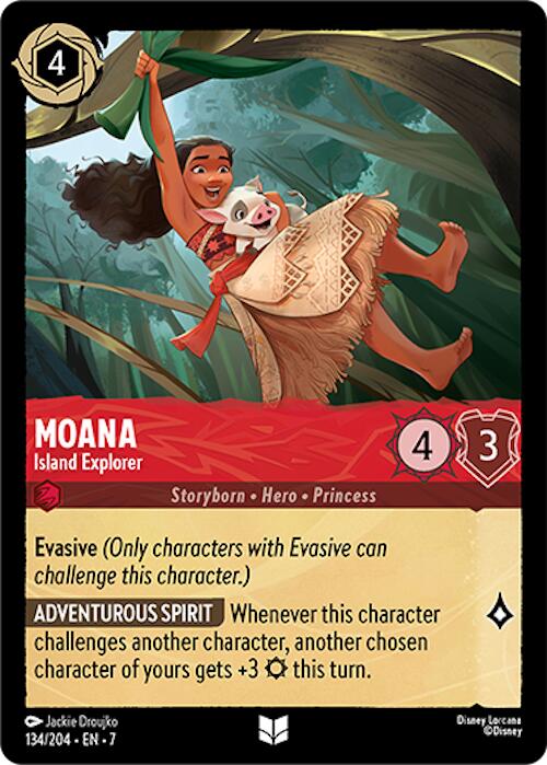 Moana - Island Explorer (134/204) [Archazia's Island] | L.A. Mood Comics and Games