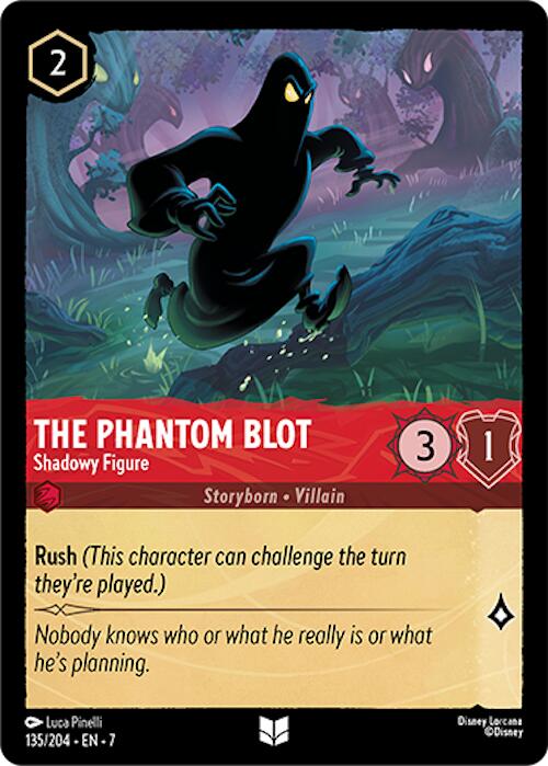The Phantom Blot - Shadowy Figure (135/204) [Archazia's Island] | L.A. Mood Comics and Games
