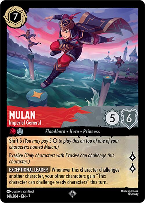 Mulan - Imperial General (141/204) [Archazia's Island] | L.A. Mood Comics and Games