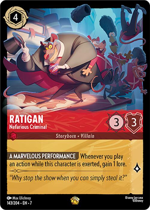 Ratigan - Nefarious Criminal (143/204) [Archazia's Island] | L.A. Mood Comics and Games