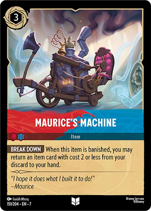 Maurice's Machine (151/204) [Archazia's Island] | L.A. Mood Comics and Games