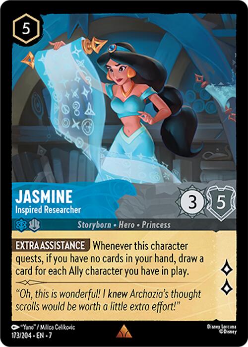 Jasmine - Inspired Researcher (173/204) [Archazia's Island] | L.A. Mood Comics and Games