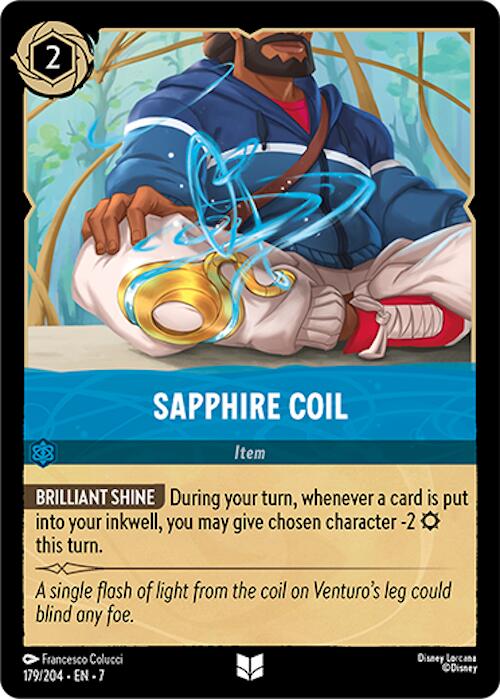 Sapphire Coil (179/204) [Archazia's Island] | L.A. Mood Comics and Games