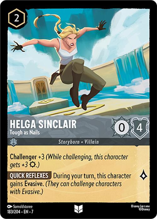 Helga Sinclair - Tough as Nails (183/204) [Archazia's Island] | L.A. Mood Comics and Games