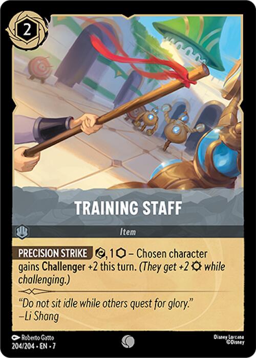Training Staff (204/204) [Archazia's Island] | L.A. Mood Comics and Games