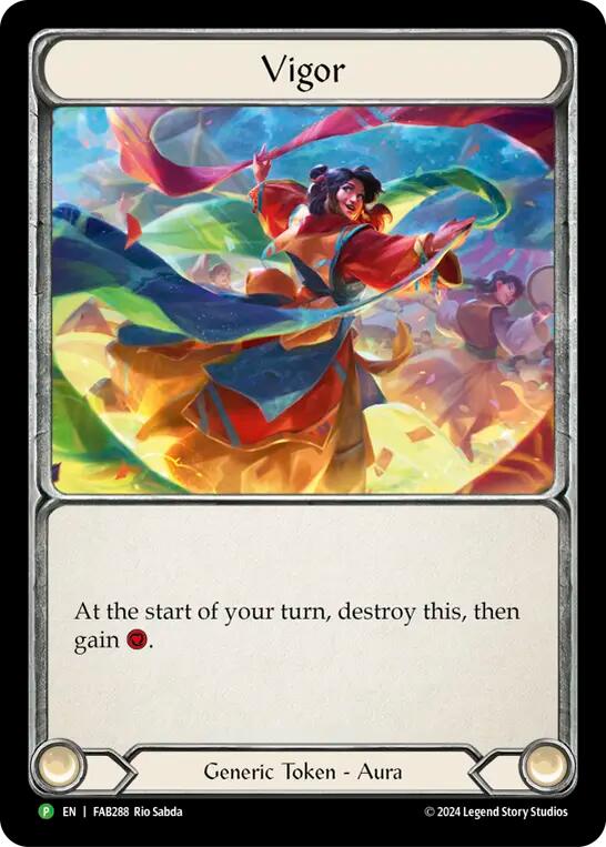 Vigor [FAB288] (Promo)  Cold Foil | L.A. Mood Comics and Games