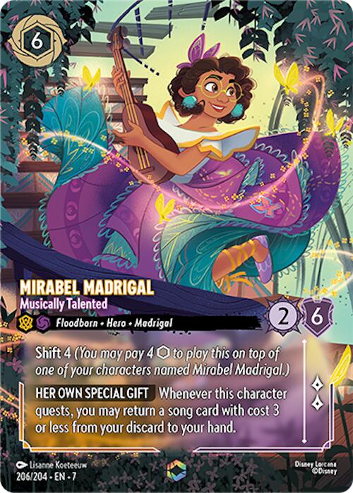 Mirabel Madrigal - Musically Talented (Enchanted) (206/204) [Archazia's Island] | L.A. Mood Comics and Games