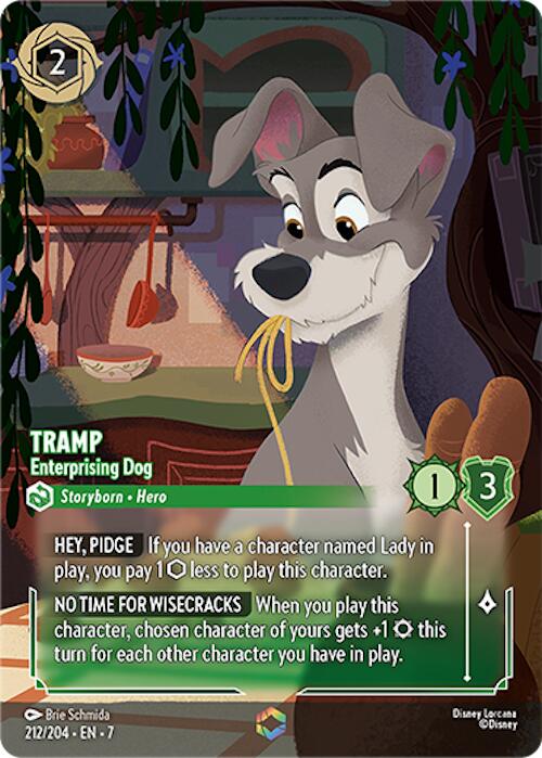 Tramp - Enterprising Dog (Enchanted) (212/204) [Archazia's Island] | L.A. Mood Comics and Games