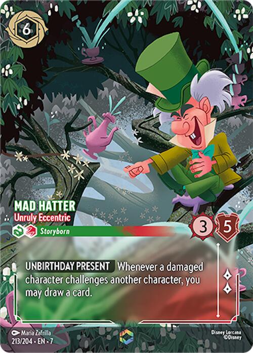 Mad Hatter - Unruly Eccentric (Enchanted) (213/204) [Archazia's Island] | L.A. Mood Comics and Games
